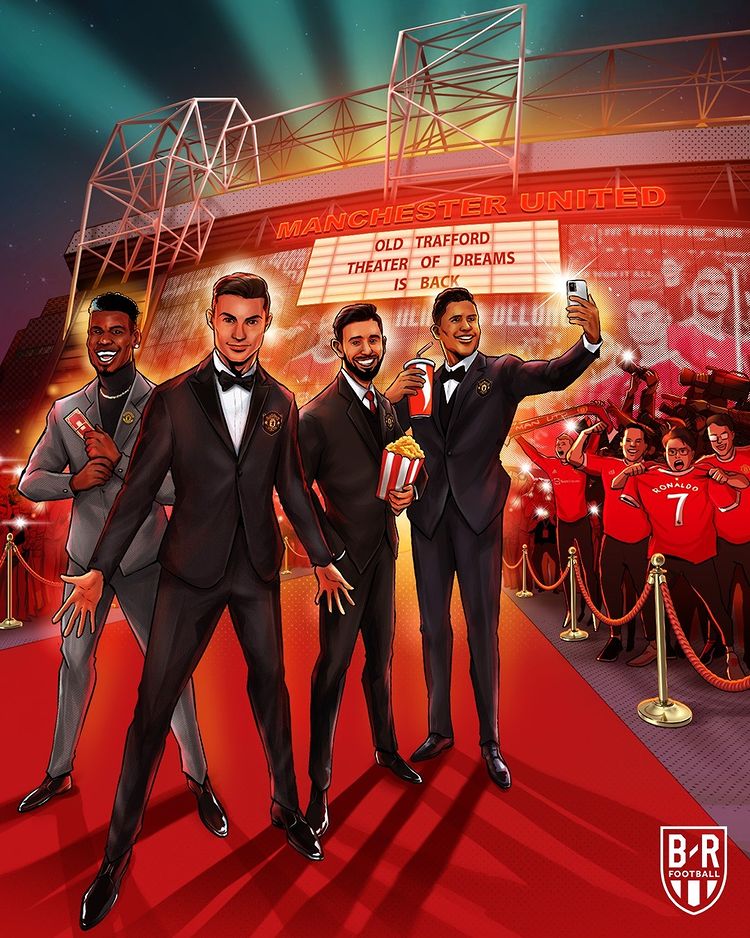 無可挑剔！C羅首秀梅開二度，一夜刷爆N多紀錄，曼聯(lián)簽下他賺大了