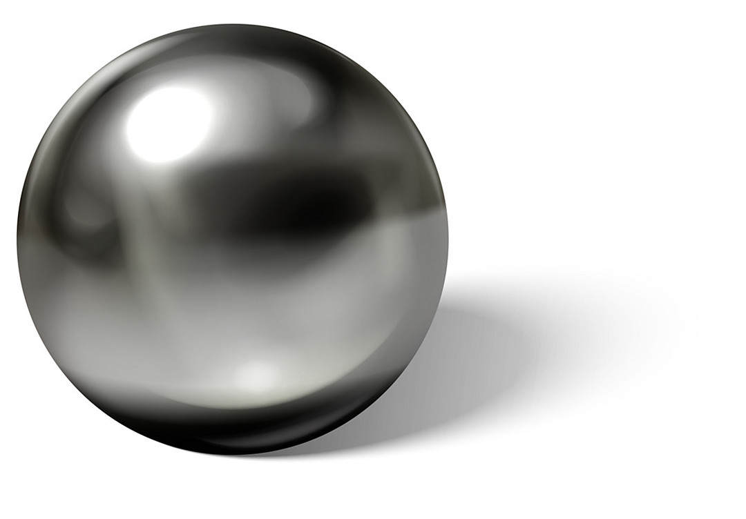 數學與物理打架:將完美的鐵球放在平面上 數學物理打架:將一顆完美的鐵球放在平面上,接觸點無限小?